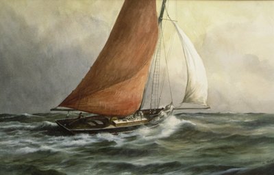 Bawley in the Estuary by Vic Trevett
